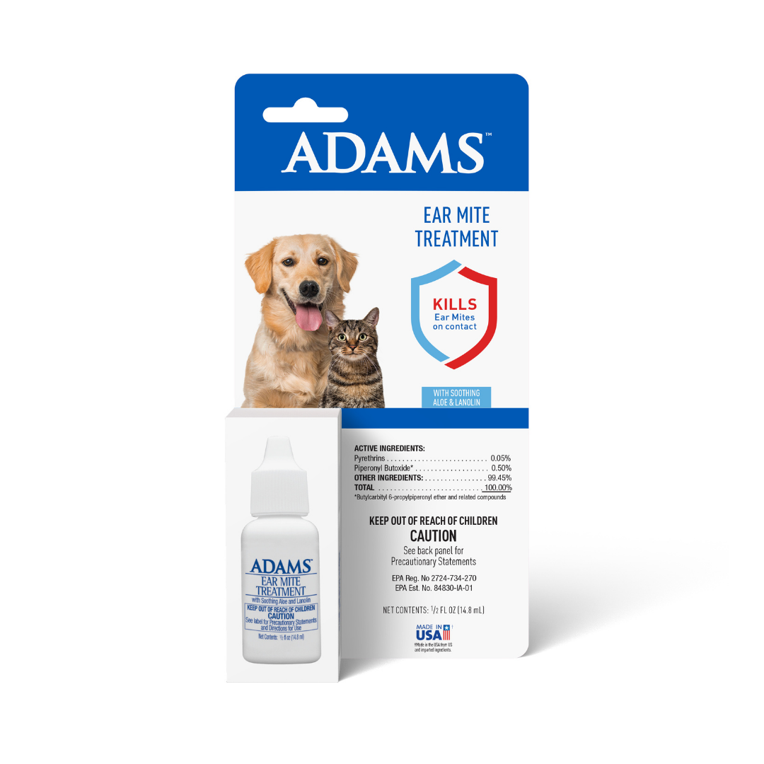 Otomite y Adams Ear Mite Gotas de Oídos